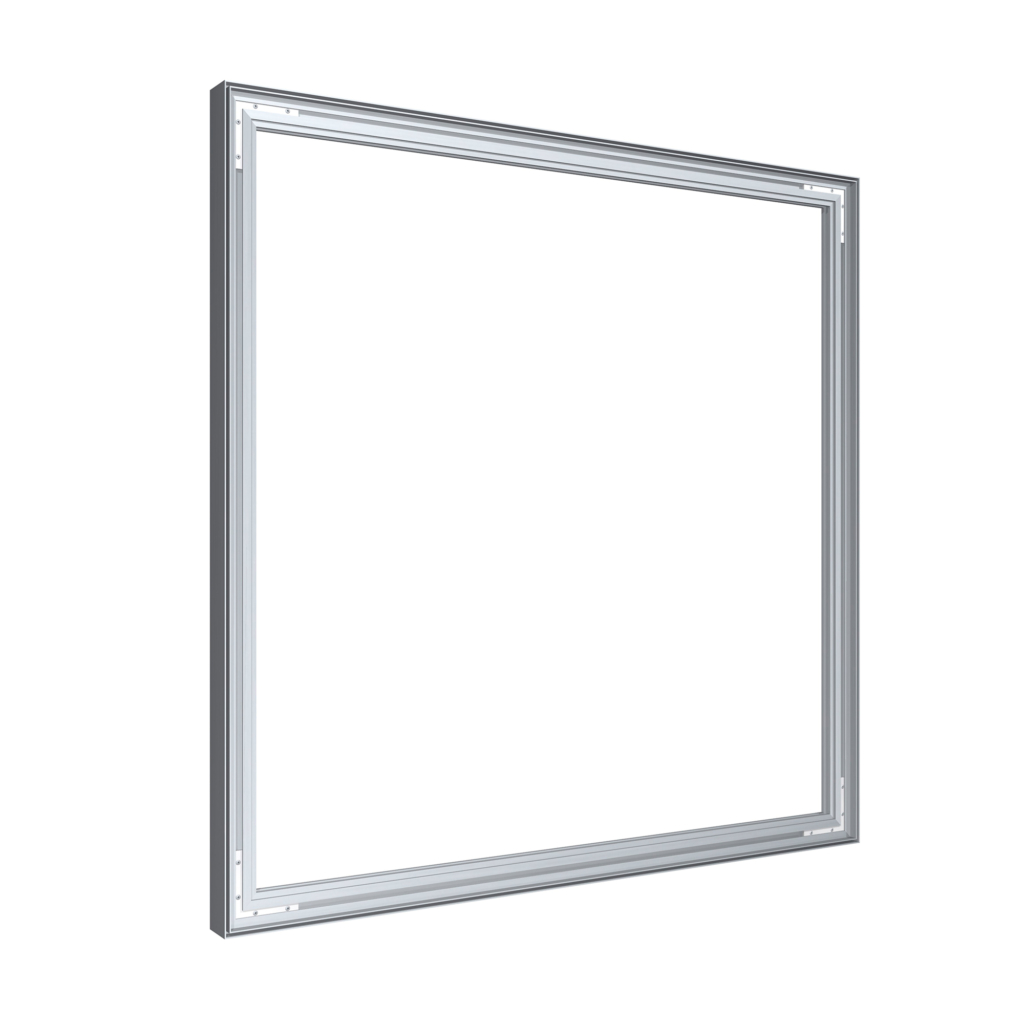 1000mm x 1000mm x 50mm - Tension Fabric - Wall Frame - Frame Only ...