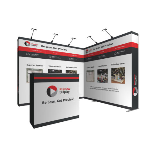 Modular Exhibition Stands | Quick and simple to build from Preview Display