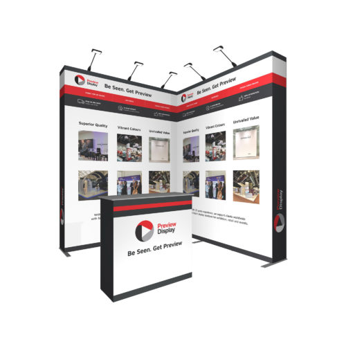 Modular Exhibition Stands | Quick and simple to build from Preview Display