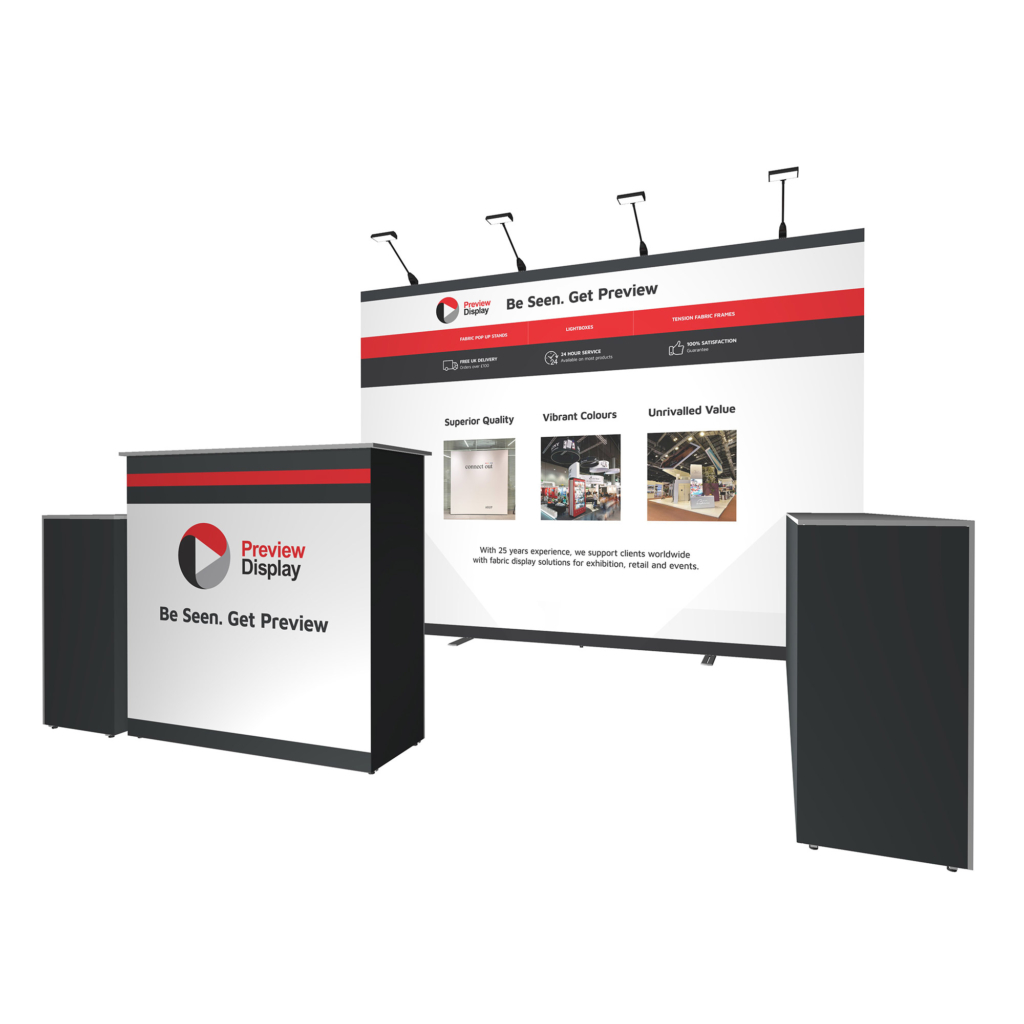 Modular Exhibition Stands | Quick and simple to build from Preview Display