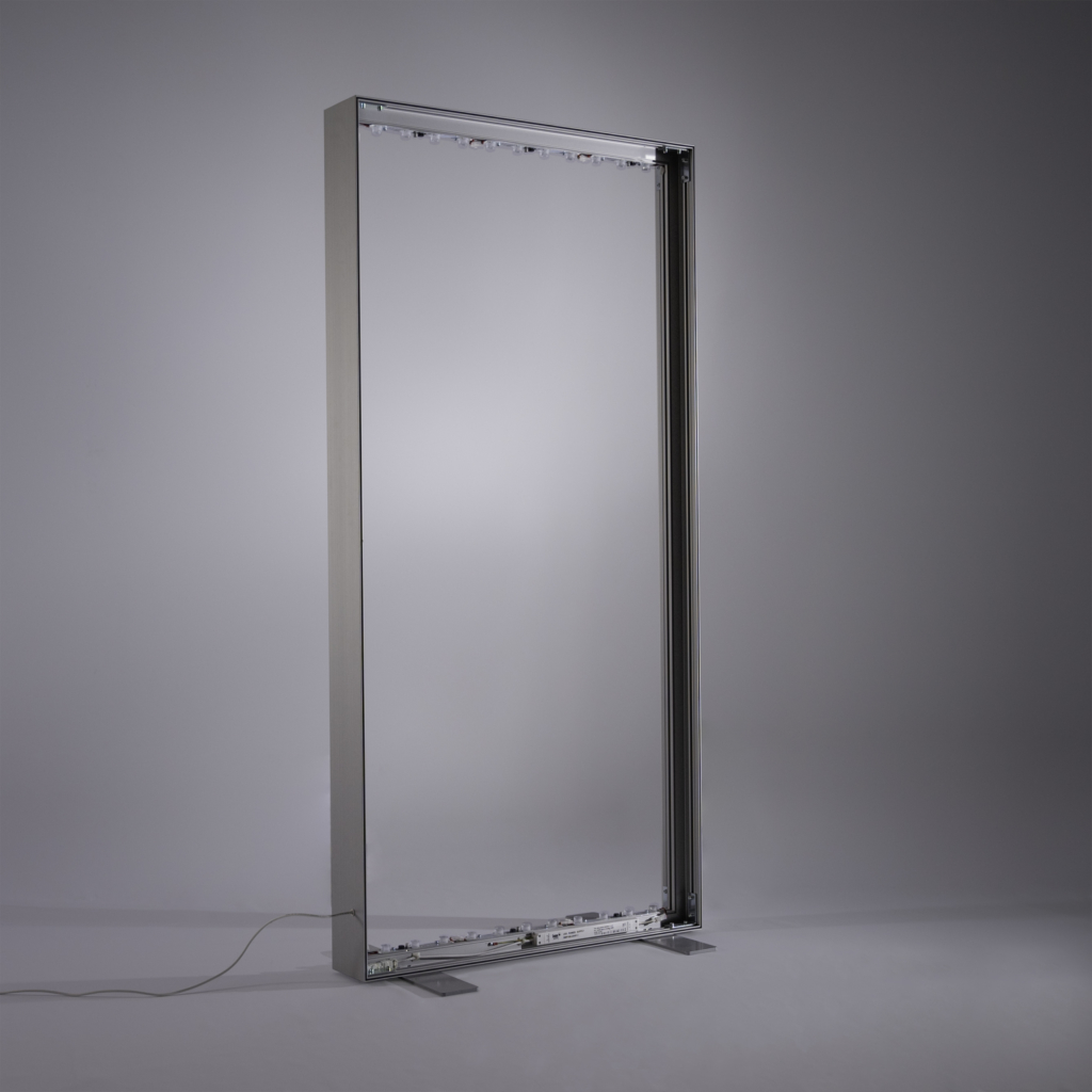 TFS Light Box 1m x 2m x 150mm Deep | Freestanding | Preview Display