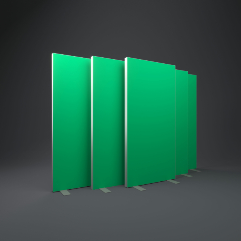 Bespoke green screens